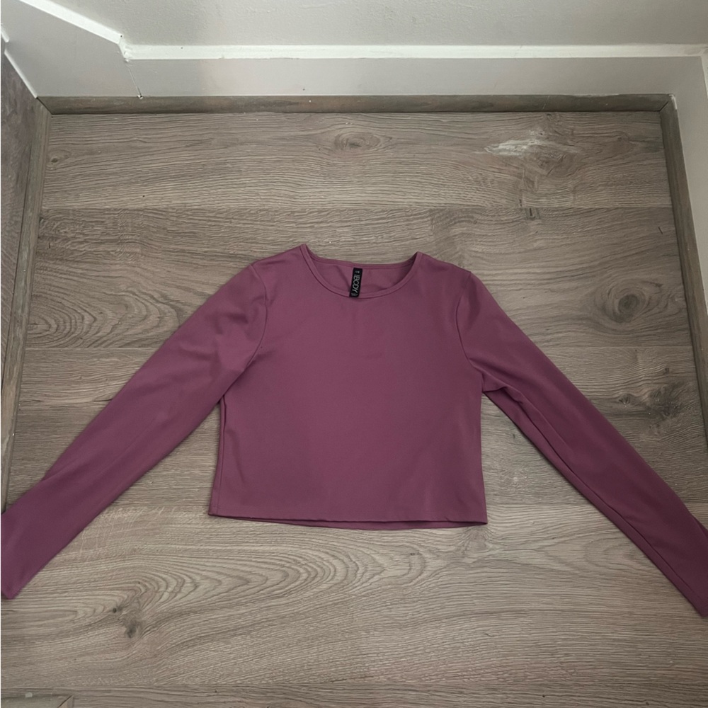Cotton On Mauve Long Sleeve Activewear Top